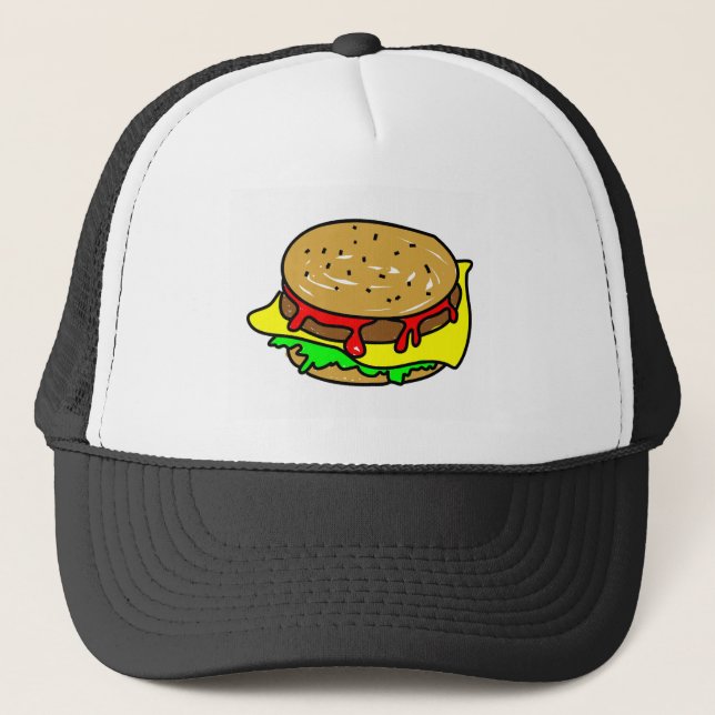 Gorra De Camionero cheeseburger (Anverso)