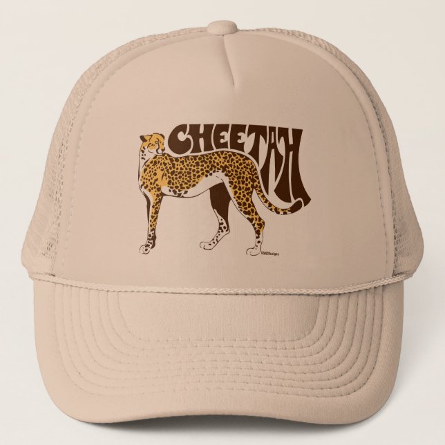 Gorra De Camionero Cheetah (Anverso)