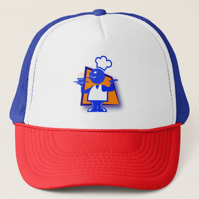 Gorra De Camionero Chef (Anverso)