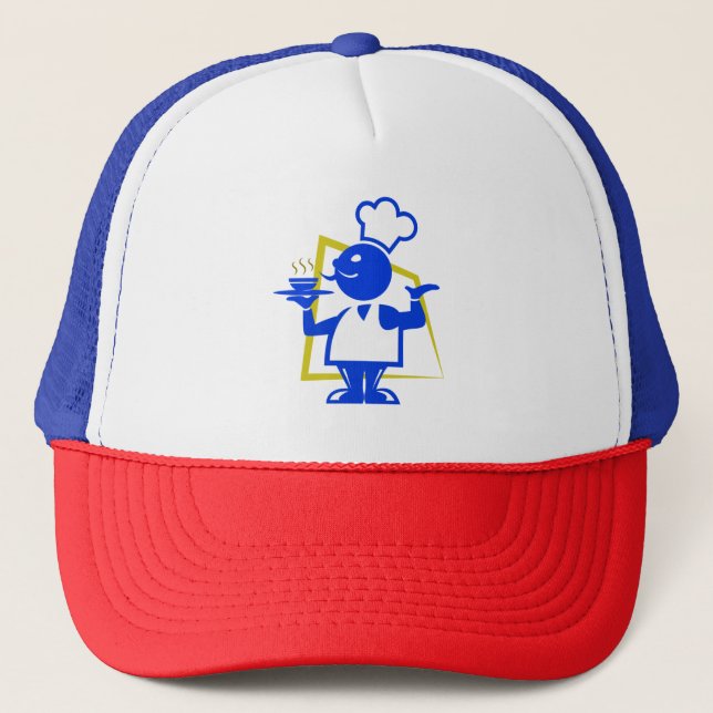 Gorra De Camionero Chef (Anverso)