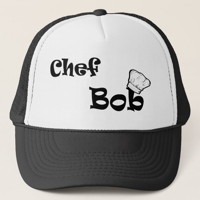 Gorra De Camionero Chef Bob (Anverso)