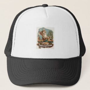 Gorra De Camionero Chef Gato Culinario