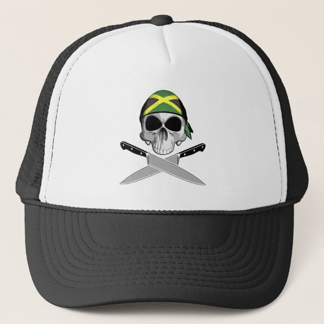 Gorra De Camionero Chef jamaiquino (Anverso)