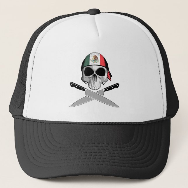 Gorra De Camionero Chef mexicano (Anverso)