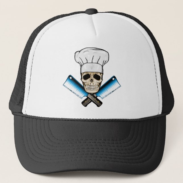 Gorra De Camionero Chef_Skull_C1 (Anverso)