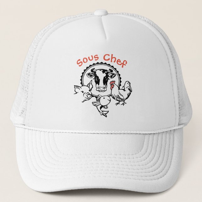 Gorra De Camionero Chef Sous (Anverso)