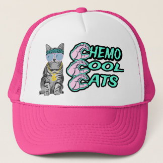 Gorra De Camionero Chemo Guay Cats Trucker Hat