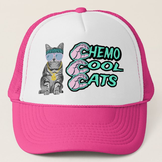 Gorra De Camionero Chemo Guay Cats Trucker Hat (Anverso)