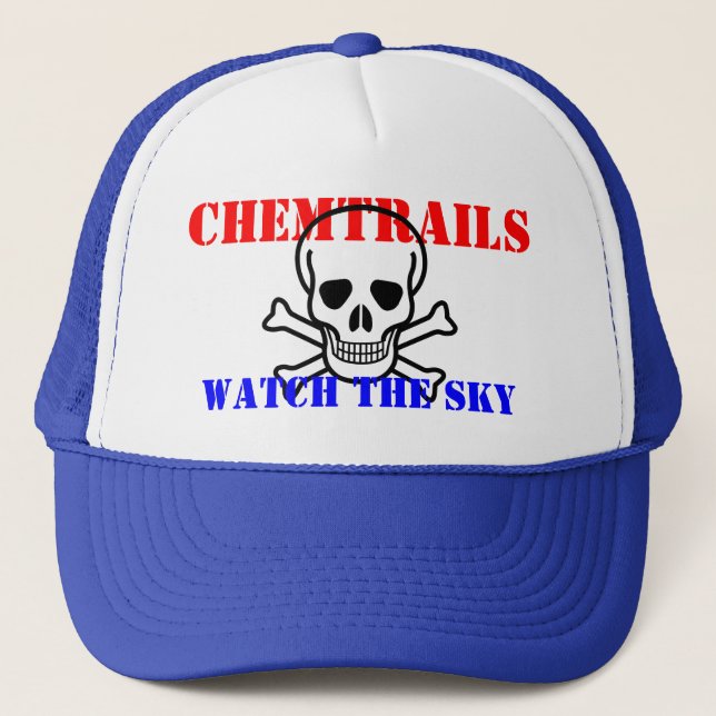 Gorra De Camionero Chemtrails (Anverso)