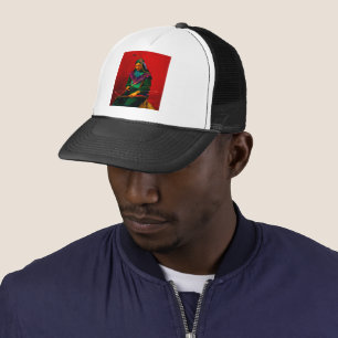 Gorra De Camionero Cherokee Native American Pop Art Trucker Hat