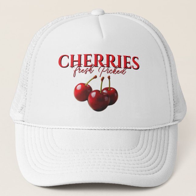 Gorra De Camionero Cherries fresh picked  (Anverso)