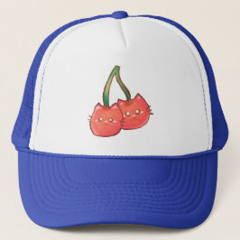 Gorra De Camionero Cherry Fruit Cats