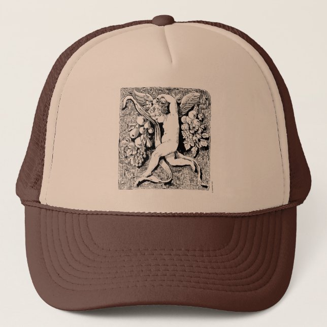 Gorra De Camionero Cherub ornamental (Anverso)