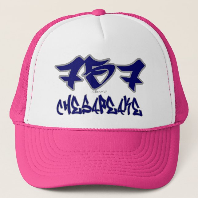 Gorra De Camionero Chesapeake del representante (757) (Anverso)