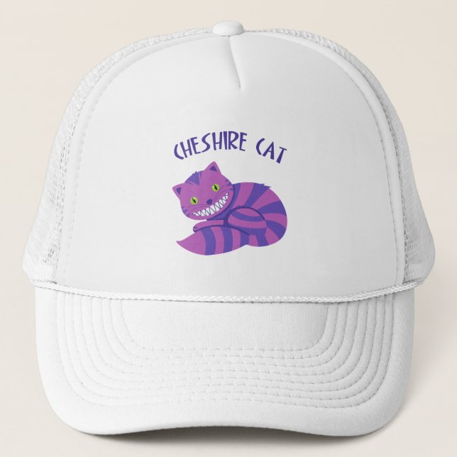 Gorra De Camionero Cheshire Cat (Anverso)