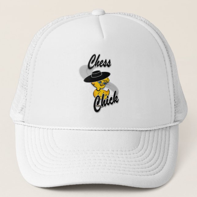 Gorra De Camionero Chess Chick #4 (Anverso)