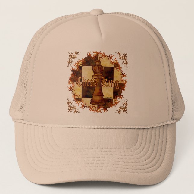 Gorra De Camionero Chess King (Anverso)