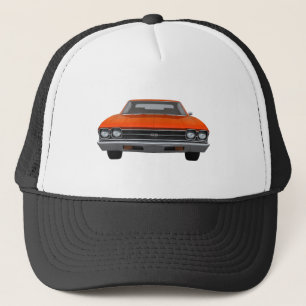 Gorra De Camionero Chevelle 1969 SS: Final anaranjado