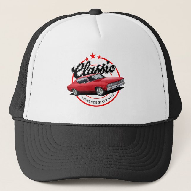 Gorra De Camionero Chevelle clásico (Anverso)