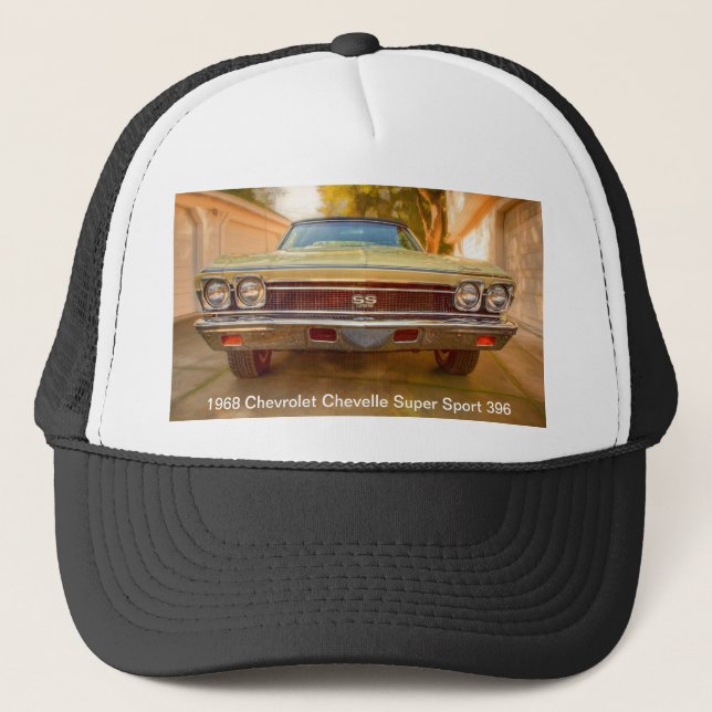 GORRA DE CAMIONERO CHEVROLET 1968 CHEVELLE SS 396 (Anverso)