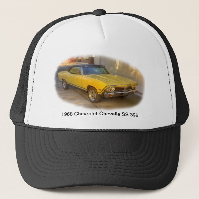 GORRA DE CAMIONERO CHEVROLET 1968 CHEVELLE SS 396 (Anverso)