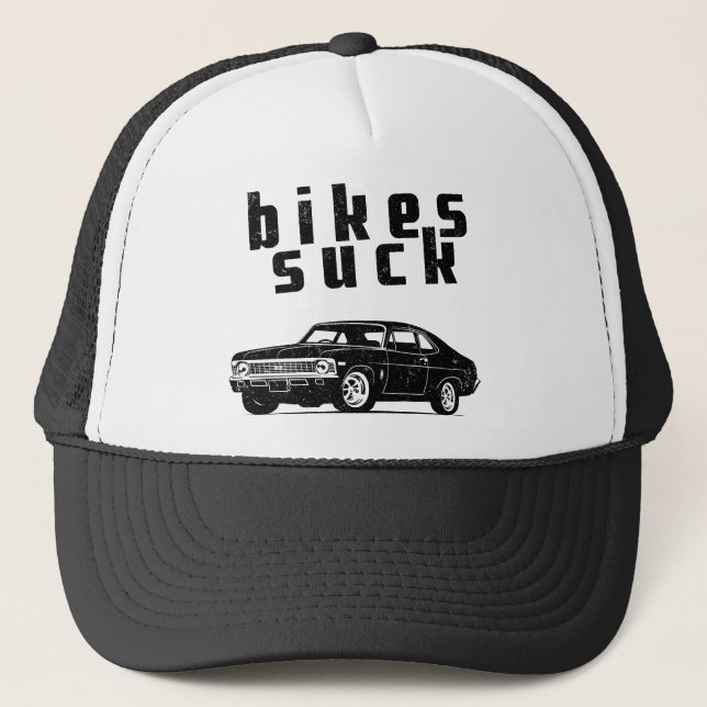 Gorra De Camionero Chevrolet 1968 Nova SS 396 (Anverso)