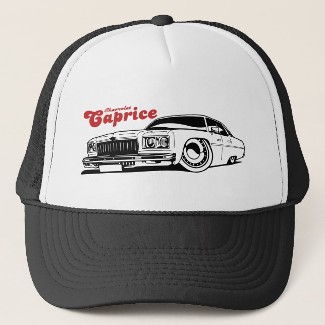 Gorra De Camionero Chevrolet Caprice 1975 (Anverso)
