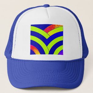 Gorra De Camionero chevron moderno y elegante de moda
