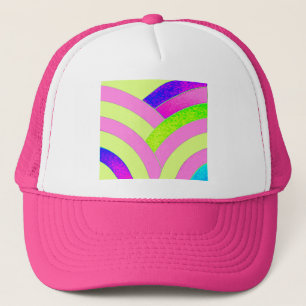 Gorra De Camionero chevron moderno y elegante de moda