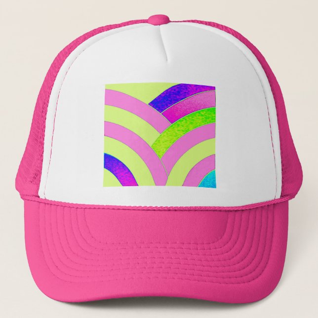Gorra De Camionero chevron moderno y elegante de moda (Anverso)
