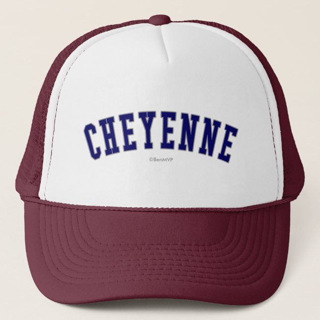 Gorra De Camionero Cheyenne (Anverso)