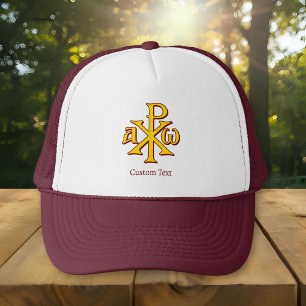 Gorra De Camionero Chi Rho Christogram