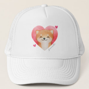 Gorra De Camionero Chiba chiba inu en el corazón