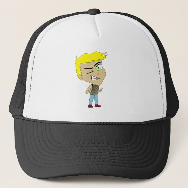 Gorra De Camionero chibi  (Anverso)