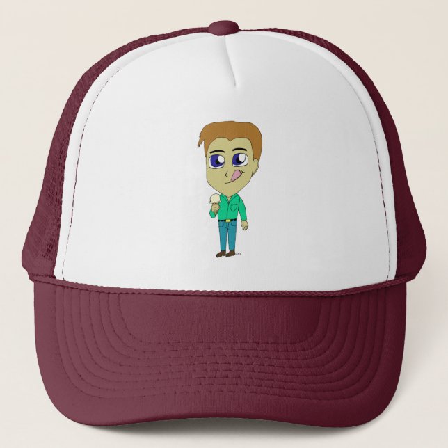 Gorra De Camionero chibi  (Anverso)