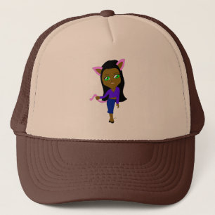 Gorra De Camionero chibi catgirl