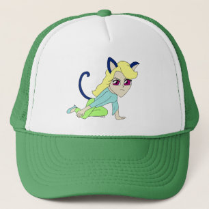 Gorra De Camionero chibi gatita