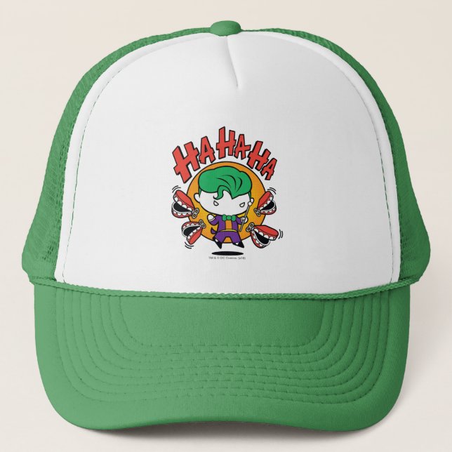 Gorra De Camionero Chibi Joker Con Toy Teeth (Anverso)