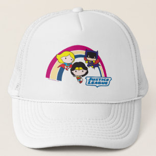 Gorra De Camionero Chibi Justice League Rainbow