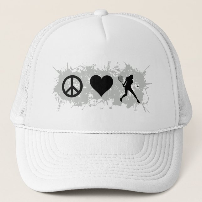 Gorra De Camionero Chica 3 del tenis (Anverso)