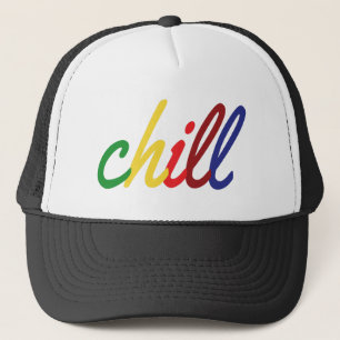 Gorra De Camionero Chica adolescente Chill Retro Colores