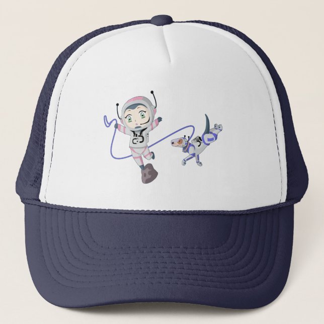 Gorra De Camionero Chica asteroide (Anverso)