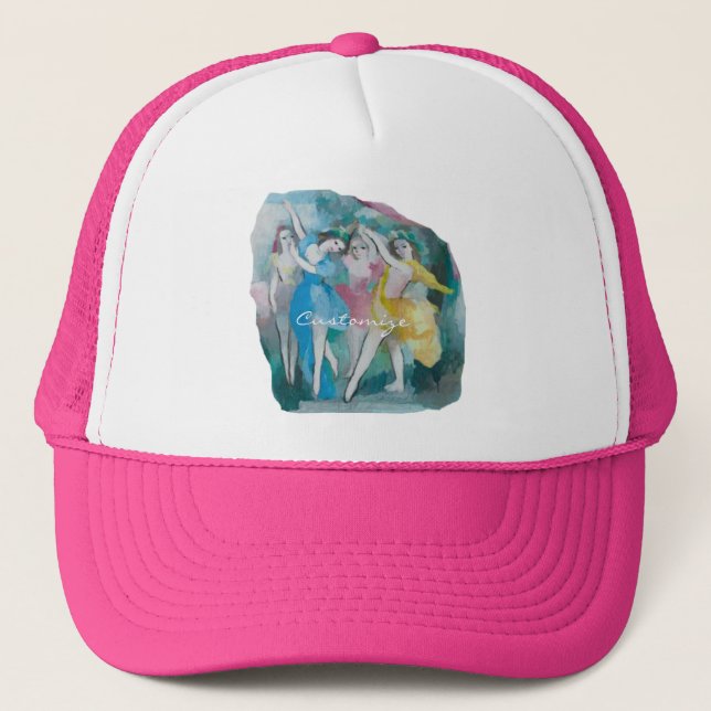 Gorra De Camionero Chica Ballerina Dancers Thunder_Cove (Anverso)