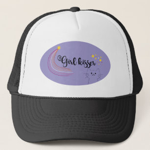 Gorra De Camionero Chica besadora lesbiana