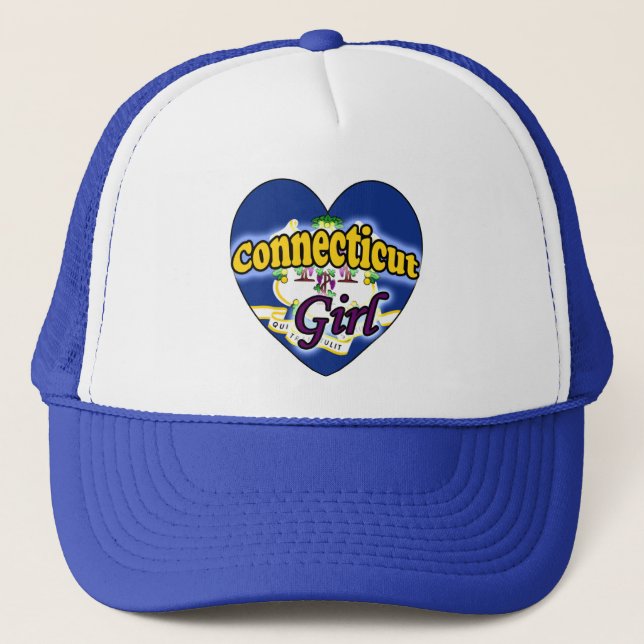 Gorra De Camionero Chica Connecticut (Anverso)