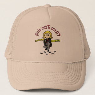Gorra De Camionero Chica CSI rubio