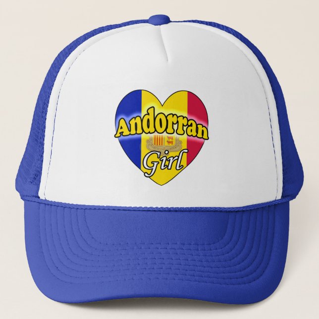 Gorra De Camionero Chica de Andorra (Anverso)