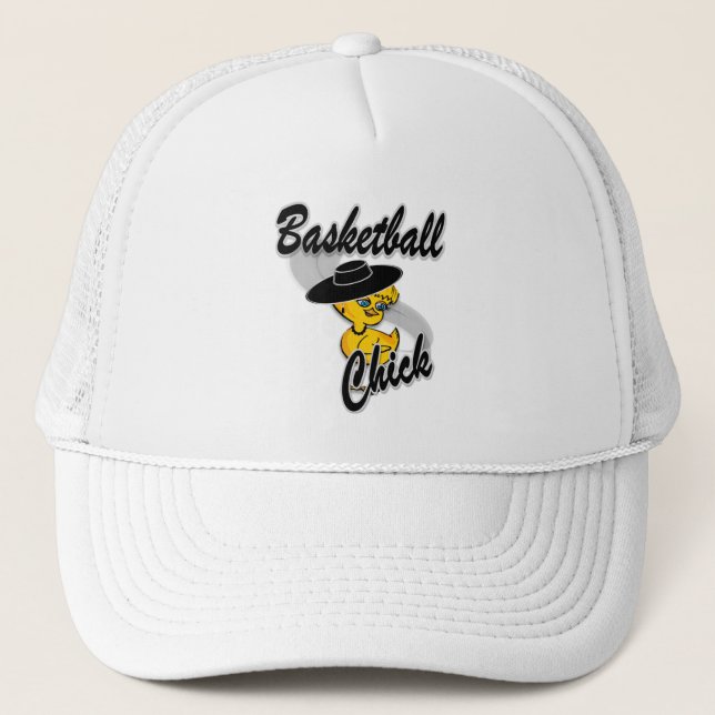 Gorra De Camionero Chica de básquetbol #4 (Anverso)