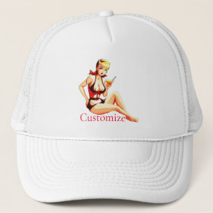 Gorra De Camionero Chica de Bikini Thunder_Cove