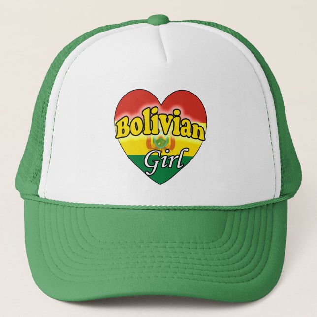 Gorra De Camionero Chica de Bolivia (Anverso)